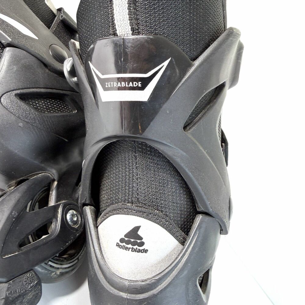 Rollerblade Zetrablade Inline Skates Mens 11 Black Performance Athletic Outdoor - Picture 5 of 10